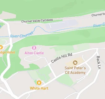 map for St John the Baptist Catholic Primary School