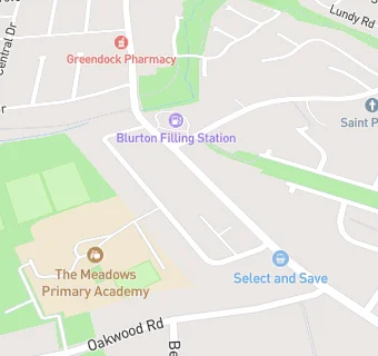 map for Blurton Stores