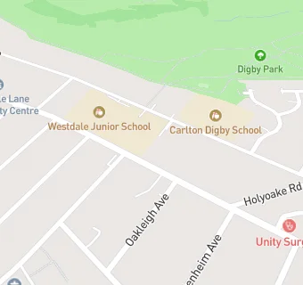 map for Westdale Junior School