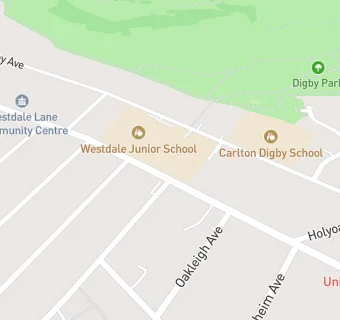 map for Westdale Infant School