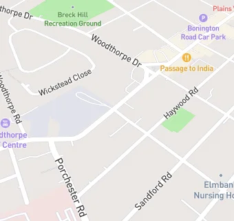 map for Victoria And Mapperley Practice