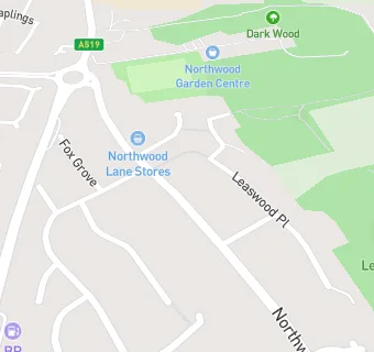 map for NORTHWOOD LANE STORES