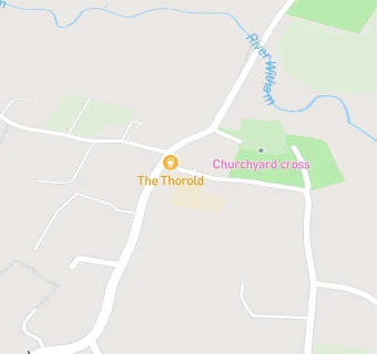 map for The Marston Thorold's Charity Church of England School