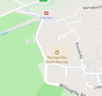 map for The Ash Villa South Rauceby