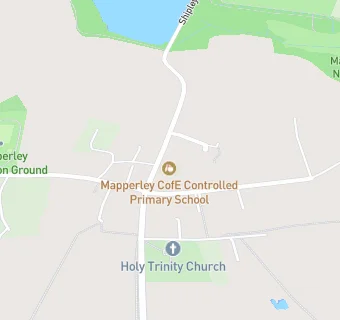 map for Mapperley CofE Controlled Primary School