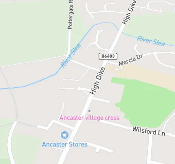 map for Ancaster Sports & Social Club