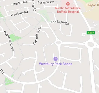 map for WESTBURY TAVERN