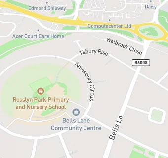 map for Bells Lane Community Centre