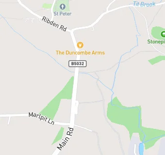 map for Duncombe Arms