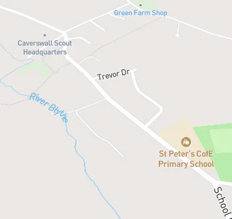 map for ST PETERS PRIMARY SCHOOL