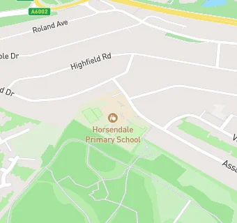 map for Horsendale Primary School