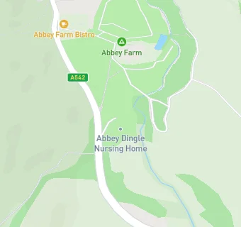 map for Abbey Dingle Nursing Home