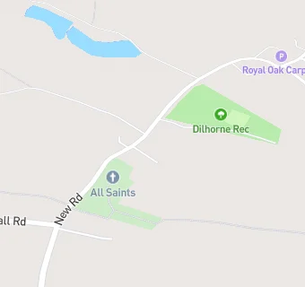 map for Charlie Bassetts in Dilhorne