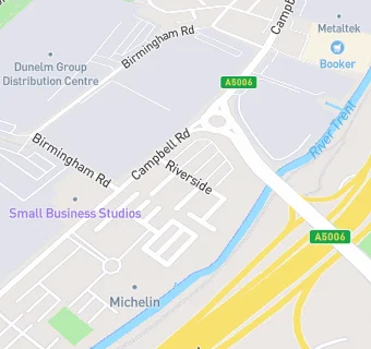 map for Staffordshire Doctors Urgent Care