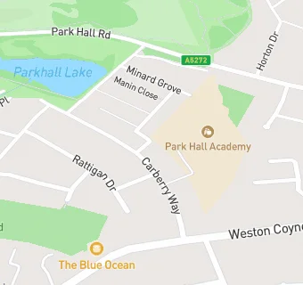 map for Park Hall Academy