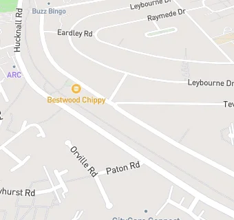 map for Bestwood Convenience Store