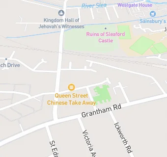 map for Queen Street Fish & Chip Shop