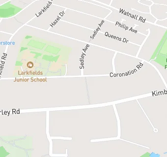 map for The Lime Trees At Larkfields Junior School