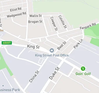 map for King Street Oatcakes