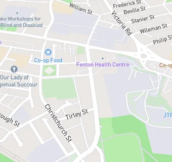 map for Glebedale Medical Practice