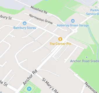 map for Adderley Green Surgery Branch