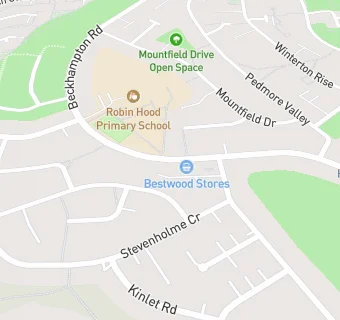 map for Bestwood Stores