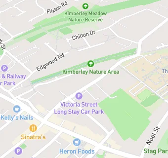 map for Kimberley Institute Cricket Club