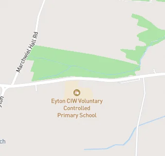 map for Eyton CIW Voluntary Controlled Primary School