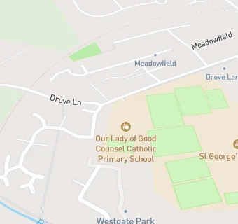 map for Our Lady of Good Counsel Catholic Primary School, A Voluntary Academy