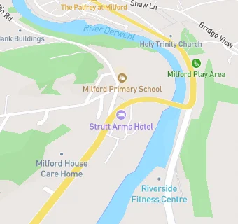 map for Milford House Care Home