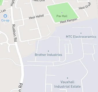 map for Brother Industries (uk)