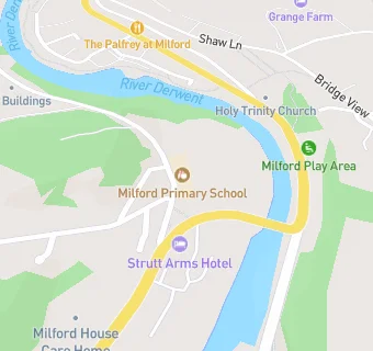 map for Milford Primary School