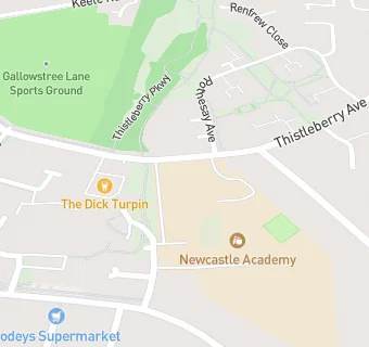 map for Newcastle Academy