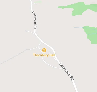 map for THORNBURY HALL