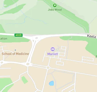 map for COURTYARD BY MARRIOTT KEELE