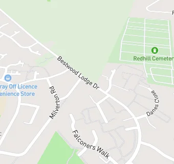 map for Bestwood Lodge Hotel