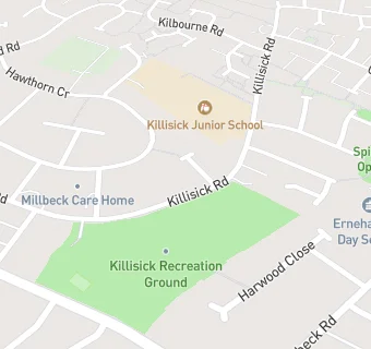 map for Killisick Junior School