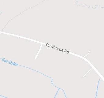 map for Caythorpe Cricket Club