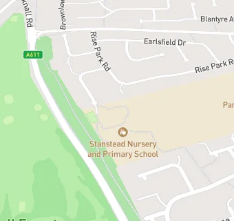 map for Stanstead Nursery and Primary School