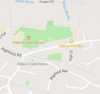 map for Kilburn Care Centre Nursing Care