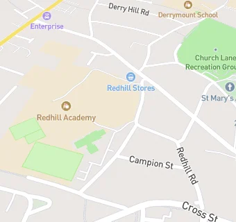 map for Redhill Academy