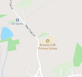 map for Bradley CofE Primary School