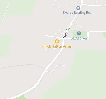 map for The Finch Hatton Arms