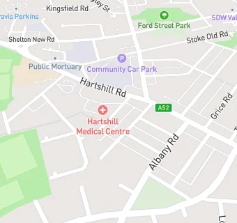 map for Hartshill Medical Centre