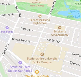 map for University Stores