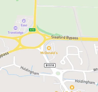 map for Sleaford Travelodge