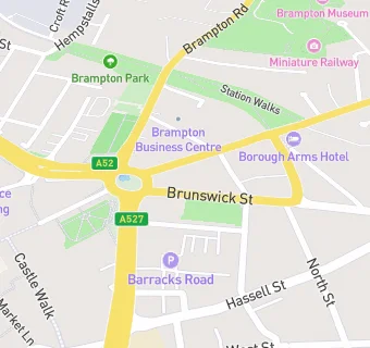 map for NEWCASTLE MINI MARKET