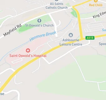 map for Ashbourne Pharmacy