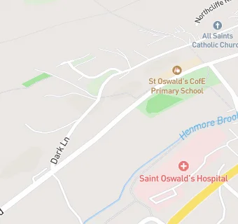 map for St Oswalds C Of E Primary School