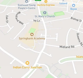 map for Wollaton Village Day Nurseries Ltd